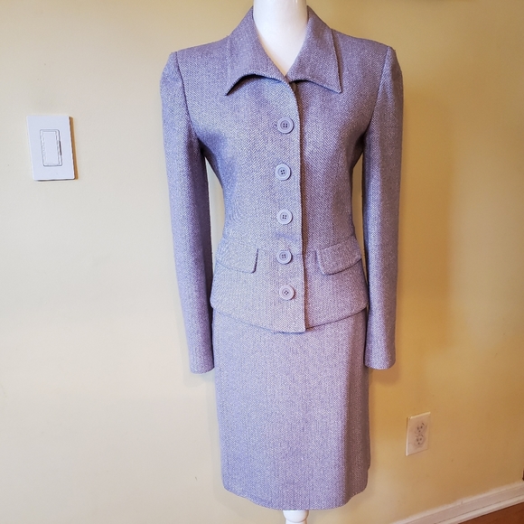 Valentino Lavender Skirt Set